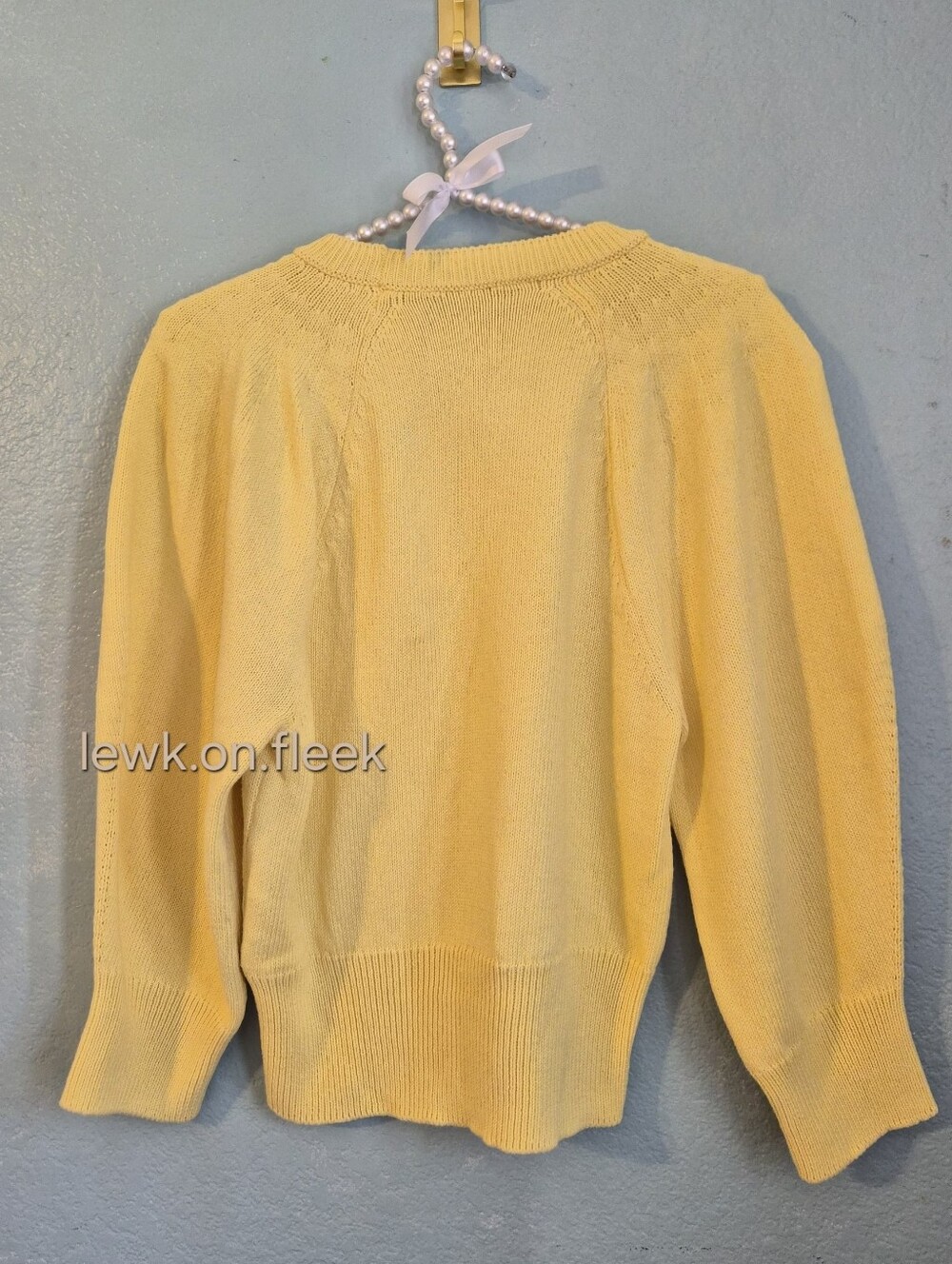 ZARA PUFF SLEEVE KNIT JUMPER - Picture 6 of 9